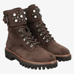 Detailverliebte Schnürstiefelette 9494-003