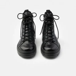 Schnürstiefelette mit Warmfutter 5287-076