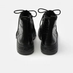 Schnürstiefelette mit Warmfutter 5287-076