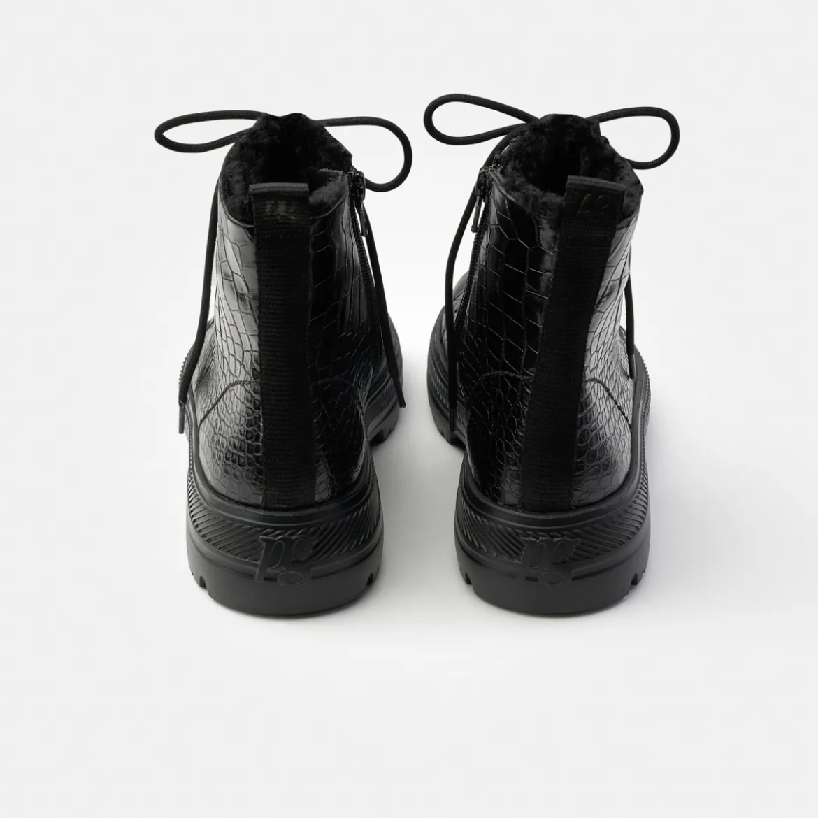 Schnürstiefelette mit Warmfutter 5287-076